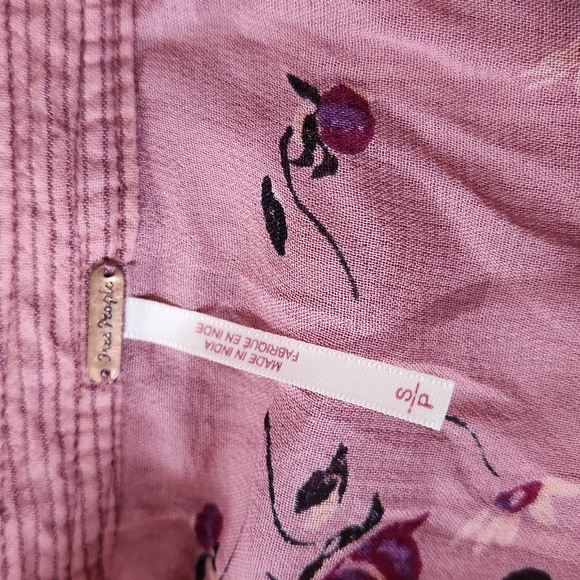 Free People "hearts and colors" blouse - Picture 5 of 8